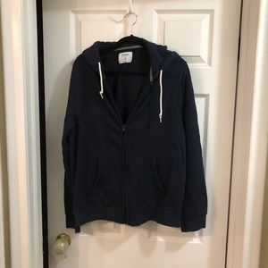 L unisex Old Navy hoodie (navy blue)